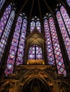 Stained glass windows of Saint Chapelle