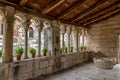 Inside the church of Saint Mary in Apollonia. Royalty Free Stock Photo