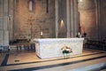 Inside the Church of St. Anne in Jerusalem Israel Royalty Free Stock Photo
