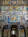 Inside the Church of St. John the Evangelist in Rostov the Great Royalty Free Stock Photo