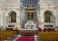 Inside the Church of the Three Altars, Istanbul Royalty Free Stock Photo