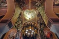 Landmark in Veliko Tarnovo, Bulgaria. Interior of the Patriarchal Cathedral of the Holy Ascension of God, in Tsarevets fortress