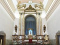 Inside City church Igreja Matriz da Fuseta at the algarve coast of Portugal