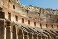 Inside Coliseum Royalty Free Stock Photo