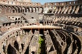 Inside Colosseum Royalty Free Stock Photo