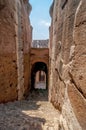 Inside Colosseum Royalty Free Stock Photo