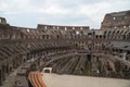 Inside Colosseum in Rome Royalty Free Stock Photo