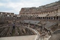 Inside Colosseum in Rome Royalty Free Stock Photo