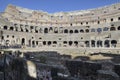 Inside colosseum rome italy europe Royalty Free Stock Photo