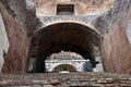 View of an archway at The Colosseum - Rome Royalty Free Stock Photo