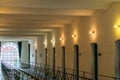 The inside of a communist prison - Memorial of the Victims of Communism and the Resistance, Sighet Memorial, Romania Royalty Free Stock Photo