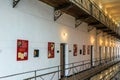 The inside of a communist prison - Memorial of the Victims of Communism and the Resistance, Sighet Memorial, Romania Royalty Free Stock Photo