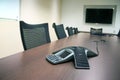 Inside A Conference Room Royalty Free Stock Photo