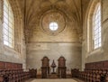 Inside of the Convent of Christ choir in Tomar - Portugal