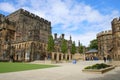 Inside courtyard of Lancaster Castle, England