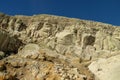 Inside crater Kawah Ijen volcano, Java, Indonesia Royalty Free Stock Photo