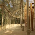 Inside the Crystal Palace at El Retiro Park