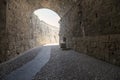 Inside of the D\'amboise gate in the palace of grand master, Rhodes