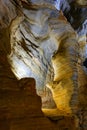 Inside of the deep Lapinha cave Royalty Free Stock Photo