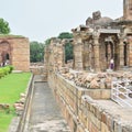 Inside the Delhi Sultanate ruler tomb, part of the Qutub Minar complex in the Mehrauli area of New Delhi, India. A listed UNESCO W