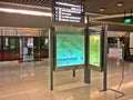 Inside Dhoby Ghaut MRT station, Singapore