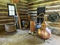 1800 Inside the Distillery in Spring Mill State Park