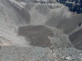 Inside the Dolomieu crater of Piton de la Fournaise active volcano, Reunion island Royalty Free Stock Photo