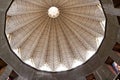 Inside dome of the Basilica of the Annunciation. Nazareth