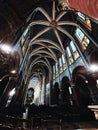 Inside of the Eglise Saint-Germain, one of the oldest eglise in Paris, France