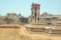 Inside at elephant stable at hampi karnataka india Royalty Free Stock Photo