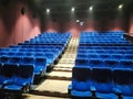 Inside an empty cinema in Indonesia Royalty Free Stock Photo