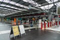 Inside empty Dresden International Airport during the coronavirus pandemic