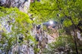 Inside environment in the Phraya Nakhon Cave.