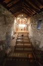 Inside Erill la Vall church