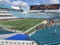 Inside EverBank Field Royalty Free Stock Photo