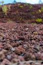 Inside an extinct volcano