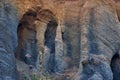 Inside an extinct volcano