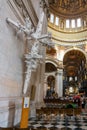 Inside the famous Angelical St. Paul's Cathedral, London