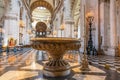 Inside the famous Angelical St. Paul's Cathedral, London