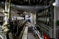 Inside a fishing trawler