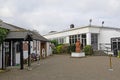 Inside the forecourt at Gretna Green, a world famouse wedding venue.