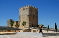 Inside the fortress of Motta to Estejo-Alcala la Real in Spain. Royalty Free Stock Photo