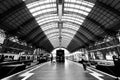 Inside Frankfurt main rail station