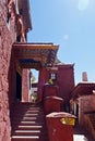 Inside the Ganden Monastery