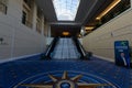 Inside of the Gaylord Hotel, at the National Harbor in Maryland