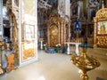 Inside Georgian Icon Church in Raifa Monastery