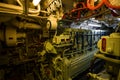 Inside a German submarine