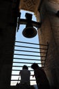 Inside of the Giralda Tower, Cathedral of Seville, Andalusia, Spain Royalty Free Stock Photo