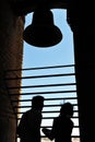 Inside of the Giralda Tower, Cathedral of Seville, Andalusia, Spain Royalty Free Stock Photo