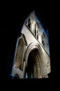 Inside the gothic Cathedral Royalty Free Stock Photo